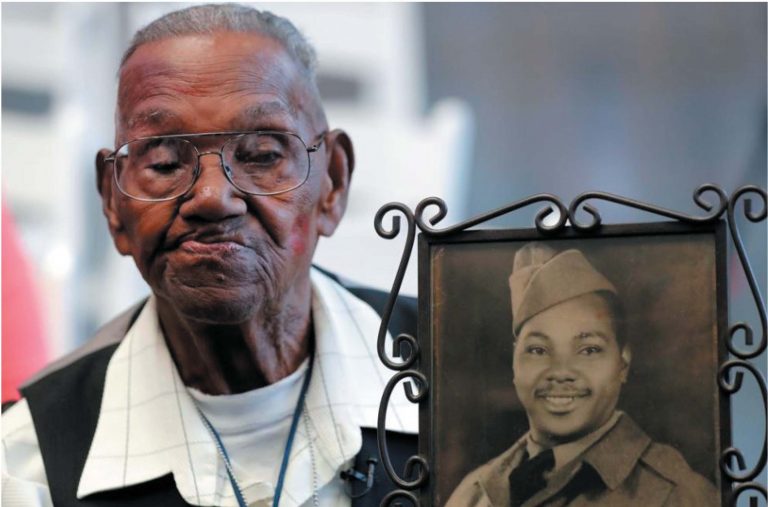 World War II veteran Lawrence Brooks